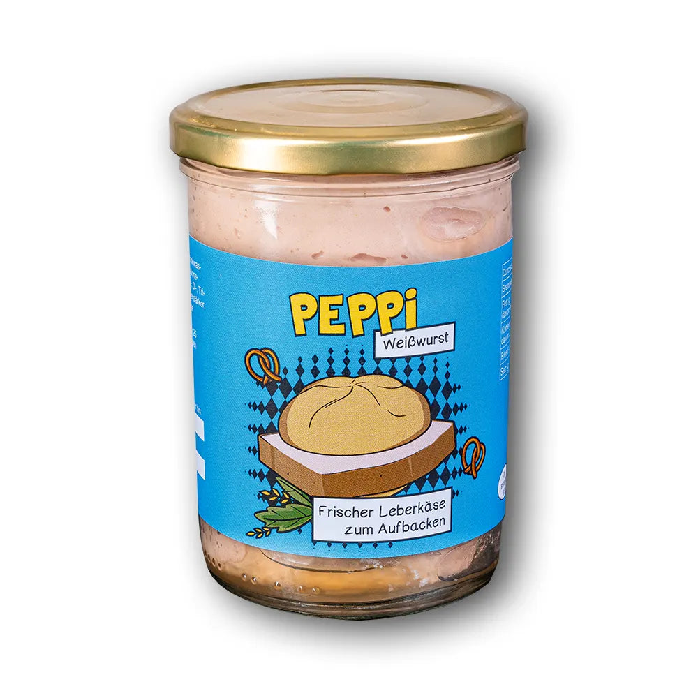 Peppi WEIßWURST - Leberkäse im Glas