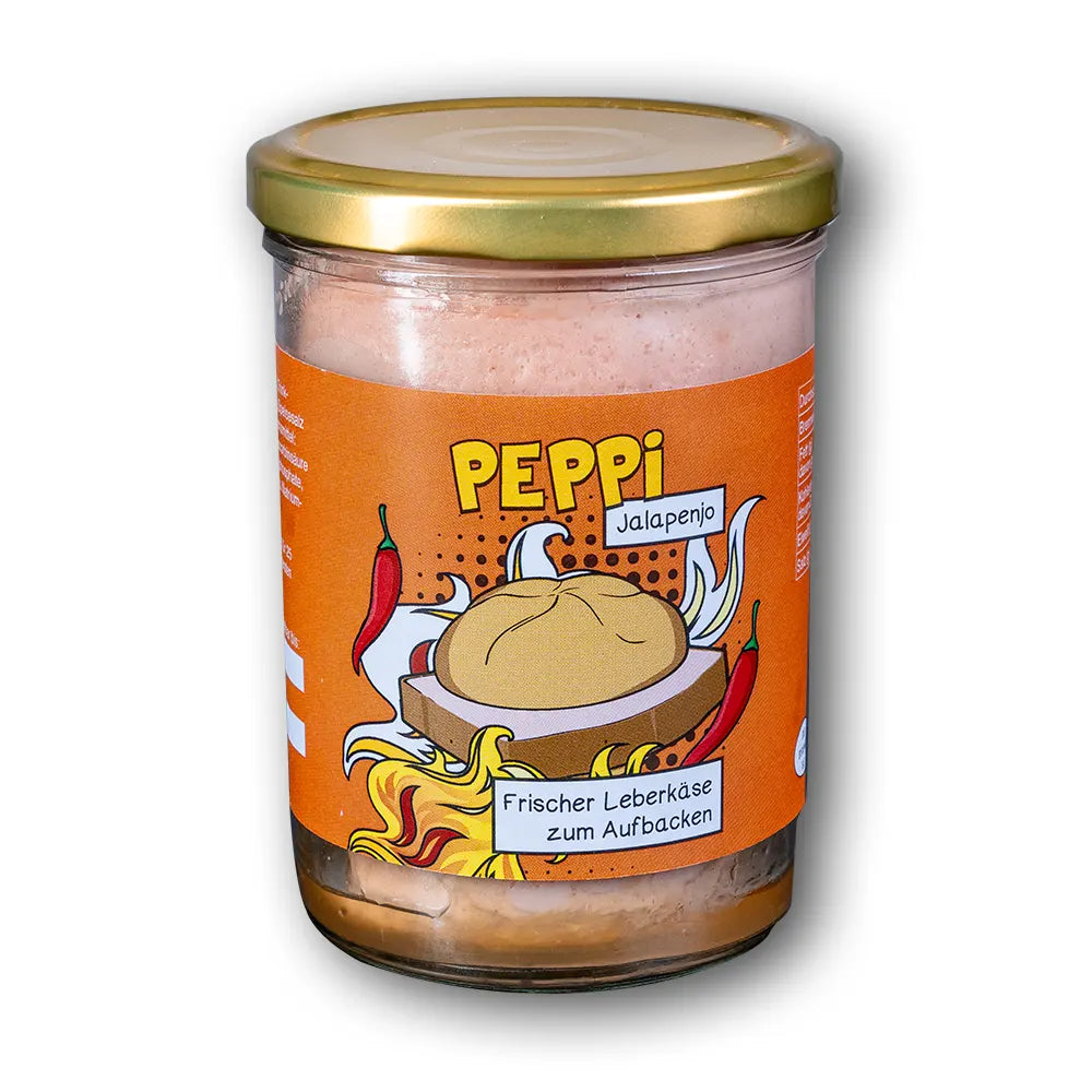 Peppi JALAPENO - Leberkäse im Glas
