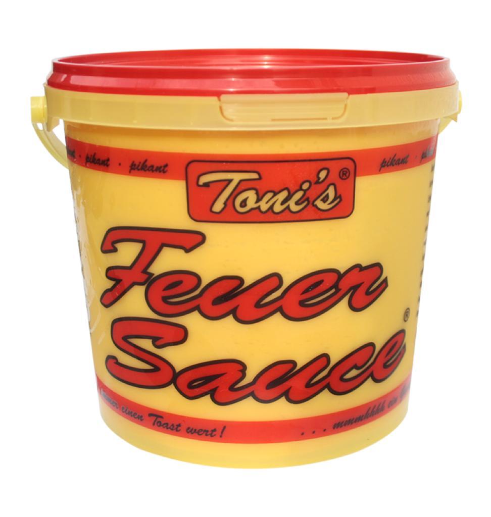 Feuer-Sauce pikant 2,5kg