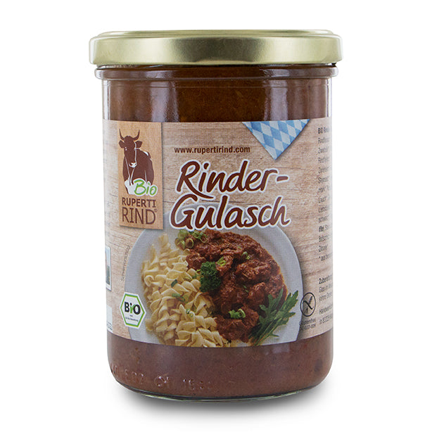Rindergulasch Bio
