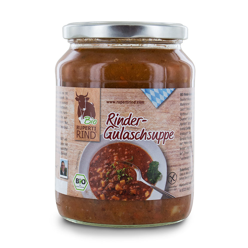 Rindergulaschsuppe Groß Bio