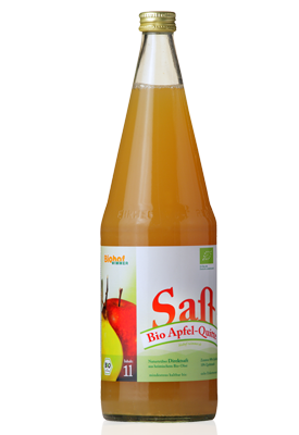 Bio Apfel-Quitte-Saft 1l