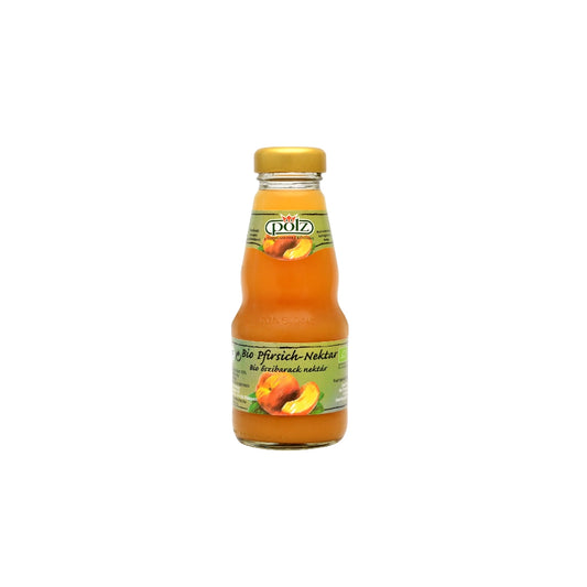 Flasche Bio-Pfirsichnektar von Polz