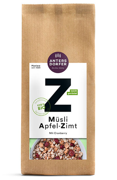 Bio Müsli Apfel - Zimt 375g