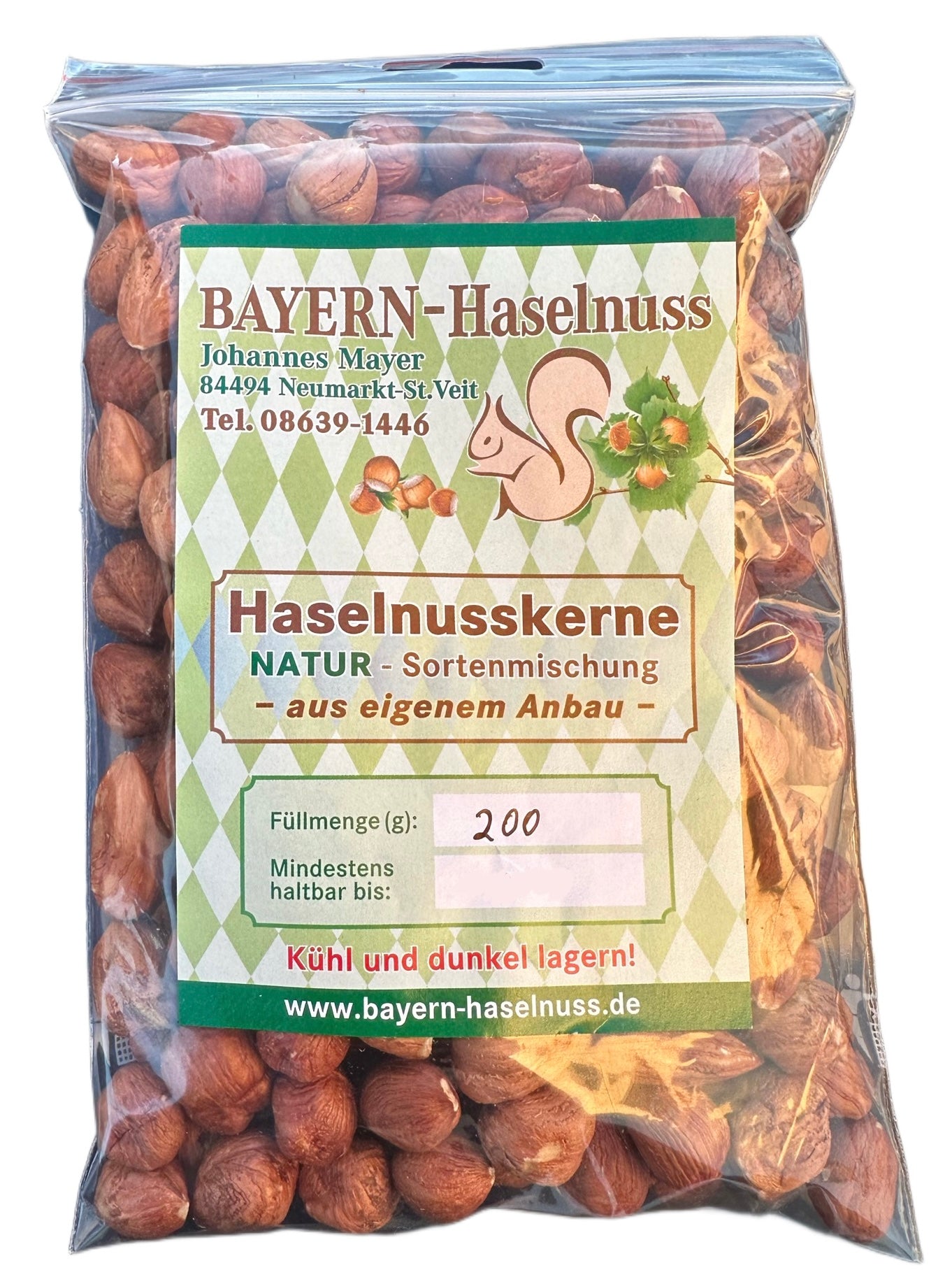 Haselnüsse in der Schale 200g