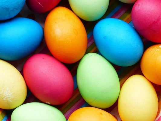 bunte Eier 6er