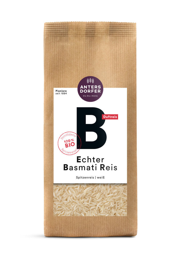 Bio Echter Basmati Reis weiß (Spitzenreis) 1kg
