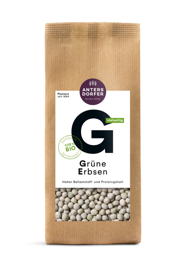 Bio Grüne Erbsen 500g