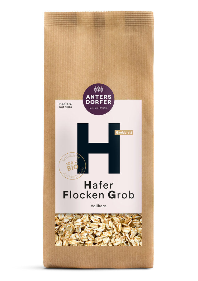 Bio Hafer Flocken Grob 500g