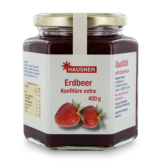 Erdbeer Konfitüre extra 420g