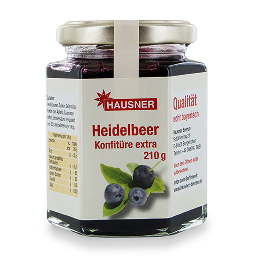 Heidelbeer Konfitüre extra 210g
