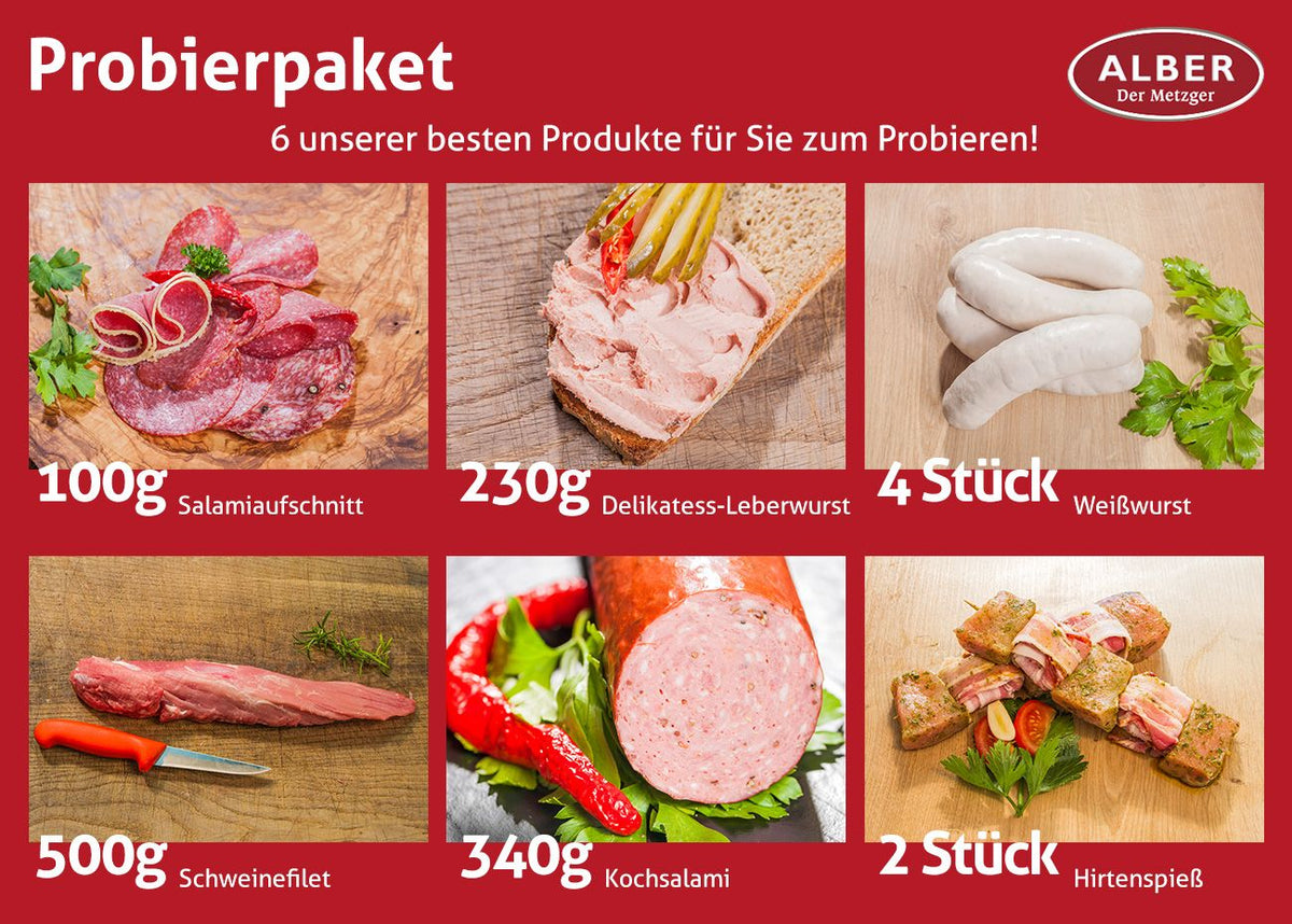Alber Probierpaket von Alber Metzger | Hofladen Bayern – mein Hofladen GmbH