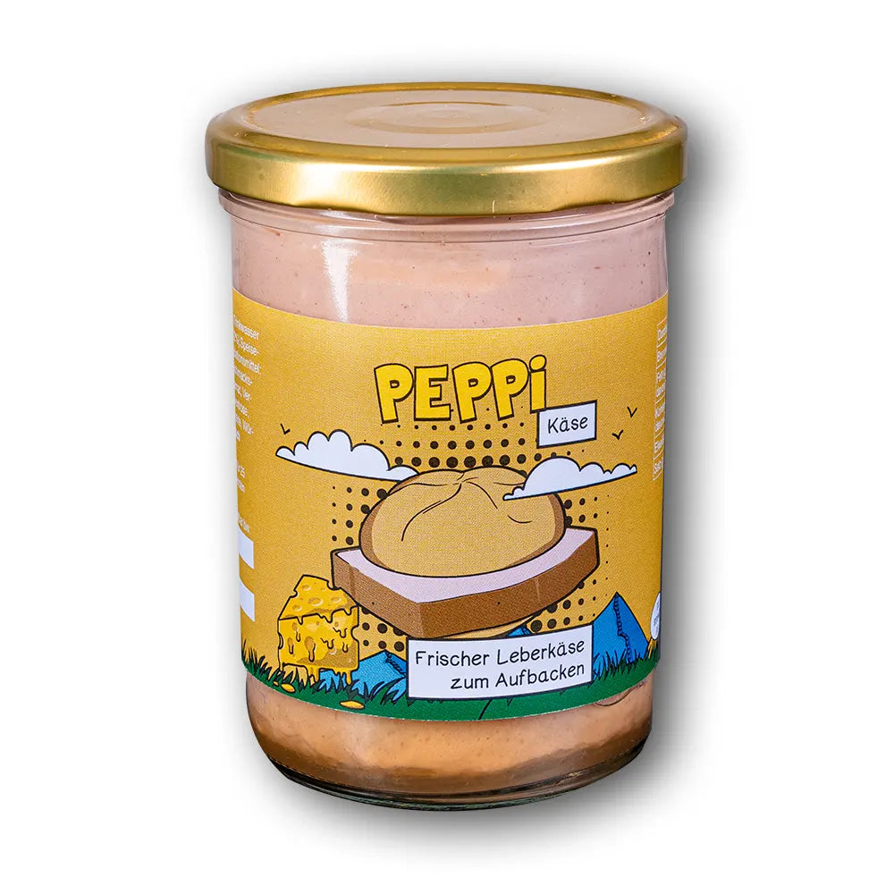 Peppi KÄSE - Leberkäse im Glas