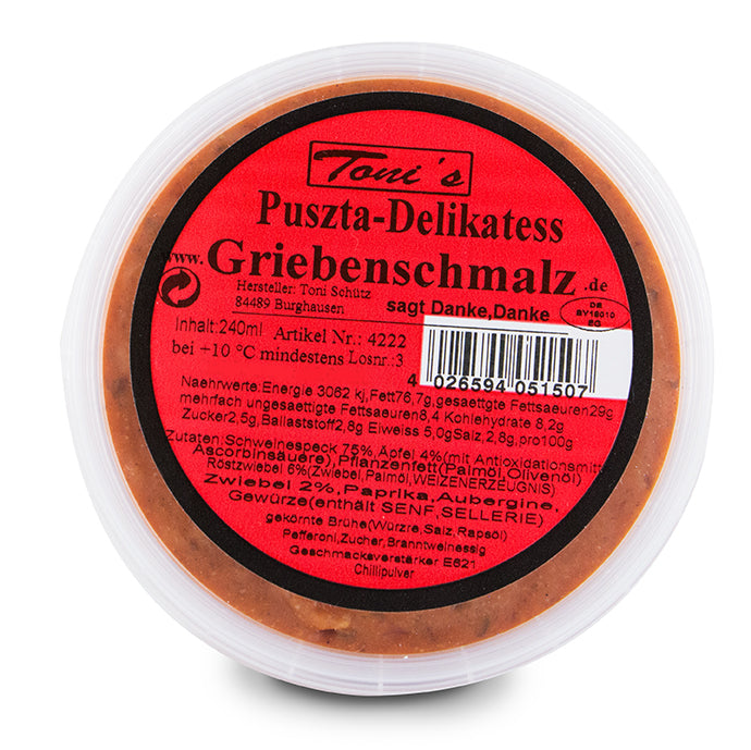 Griebenschmalz Puszta 200g