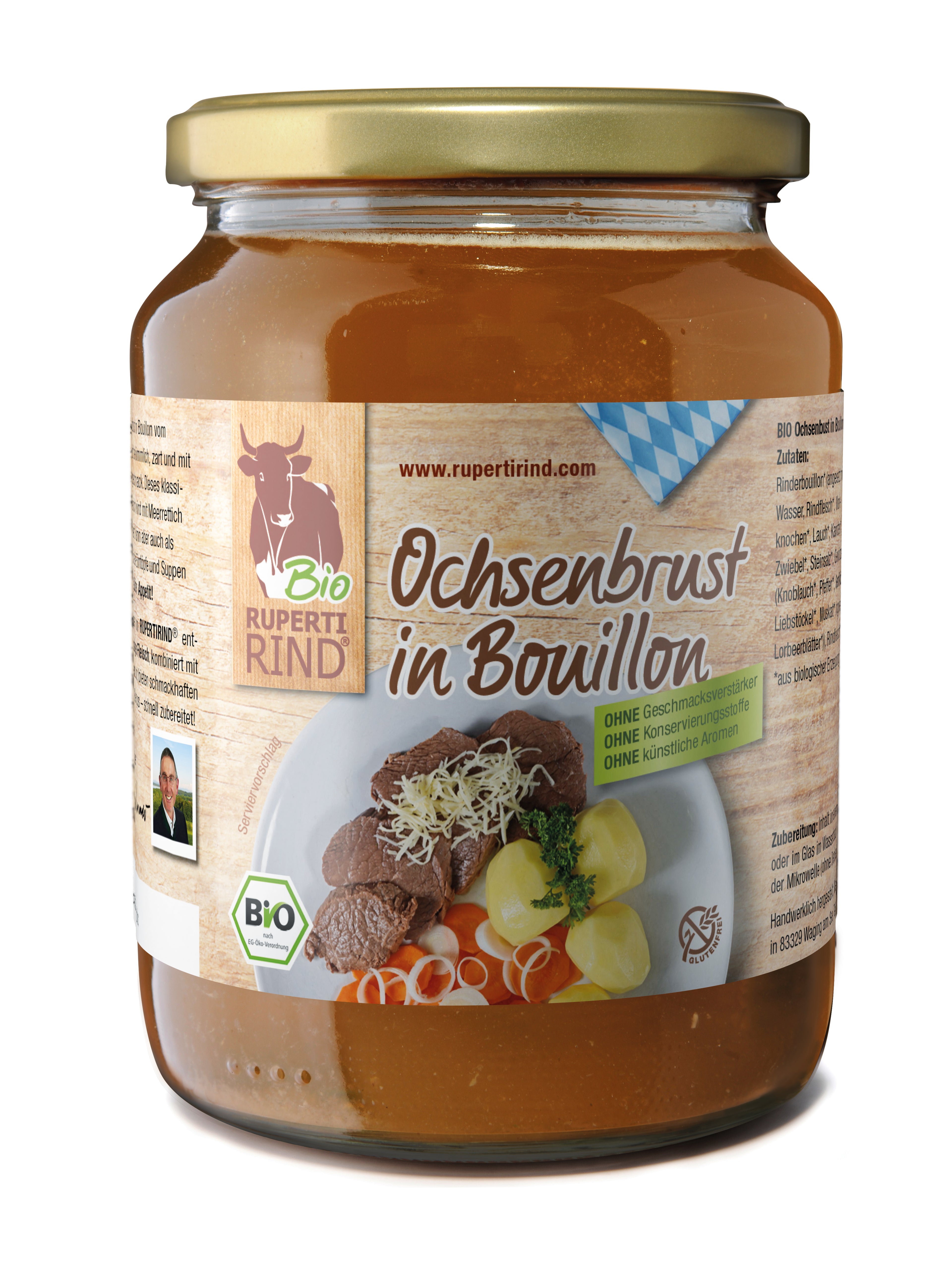Ochsenbrust in Bouillon Bio