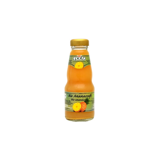 Flasche Bio-Ananassaft von Polz.