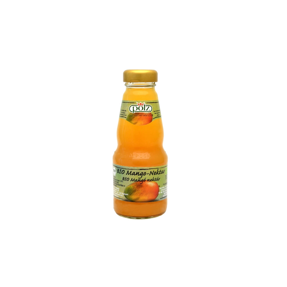 Bio-Mango-Maracuja-Nektar in Flasche