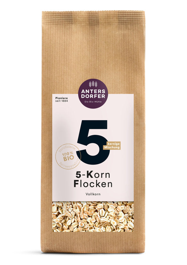 Bio 5-Korn Flocken 500g