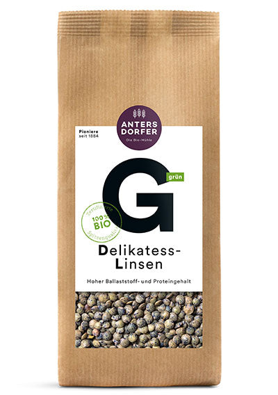Bio Delikatess-Linsen grün 500g