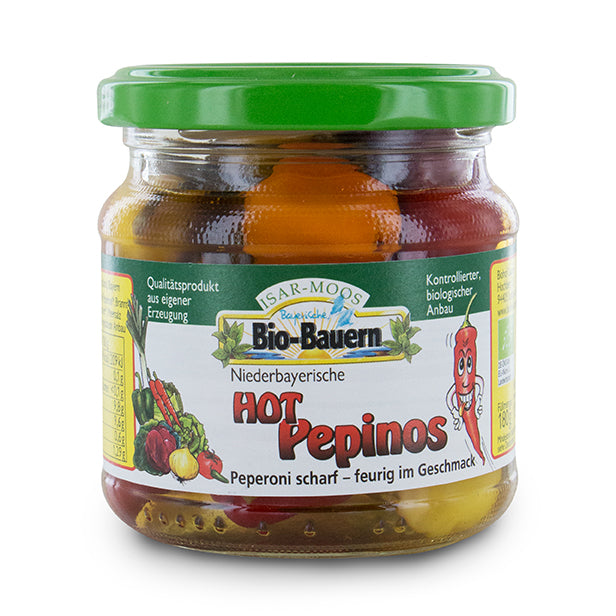 Bio Hot Pepinos - scharfe Chilli