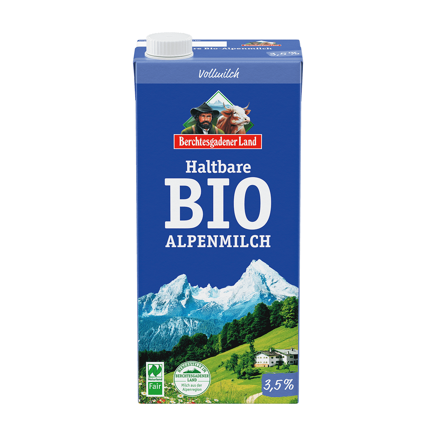 Haltbare Bio-Alpenmilch 3,5%