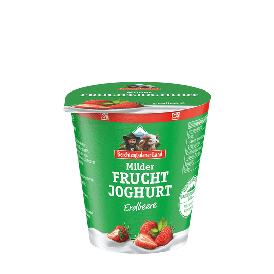 Berchtesgadener Land Milder Fruchtjoghurt 3,5% - Erdbeere