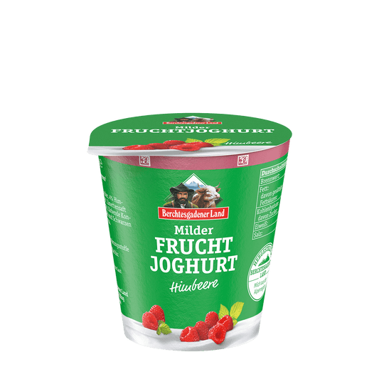 Berchtesgadener Land Milder Fruchtjoghurt 3,5% - Himbeere