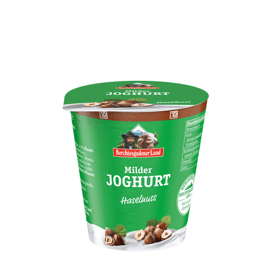 Berchtesgadener Land Milder Fruchtjoghurt 3,5% - Haselnuss