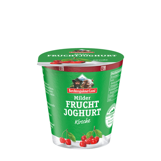 Berchtesgadener Land Milder Fruchtjoghurt 3,5% - Kirsche