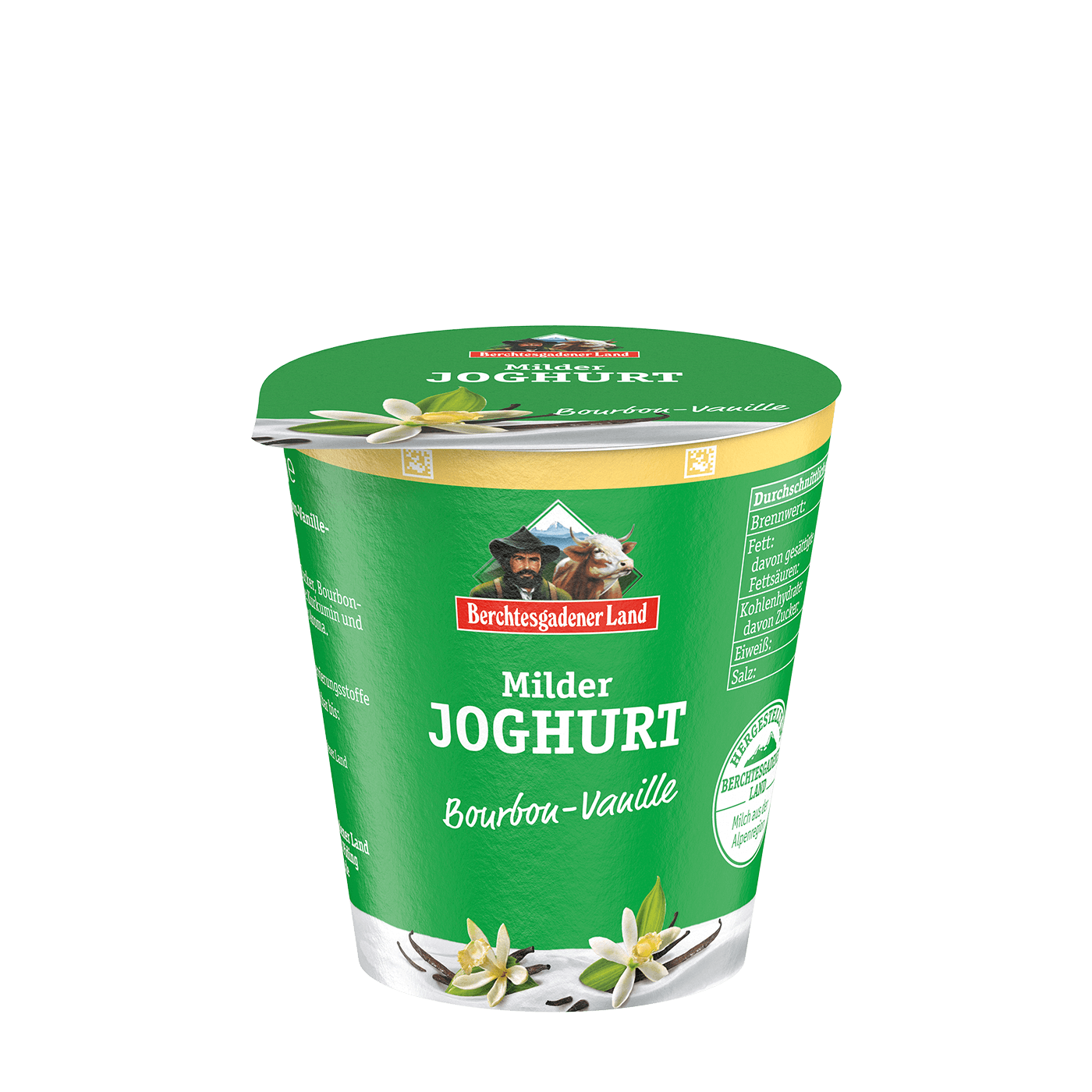 Berchtesgadener Land Milder Fruchtjoghurt 3,5% - Vanille