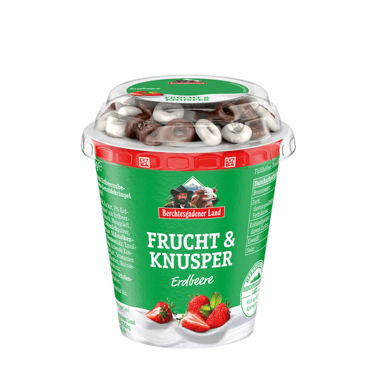 Berchtesgadener Land Frucht Knusper 3,5% - Erdbeere mit Schokokringel