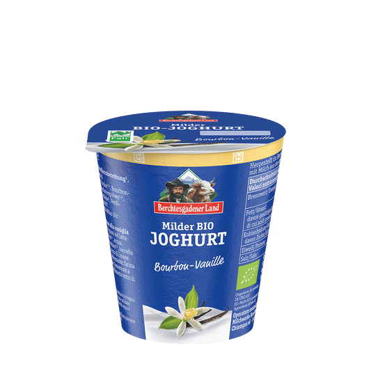 Berchtesgadener Land Milder Bio-Fruchtjoghurt - Vanille