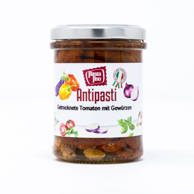 Antipasti getr. Tomaten, Gewürze & Kapern