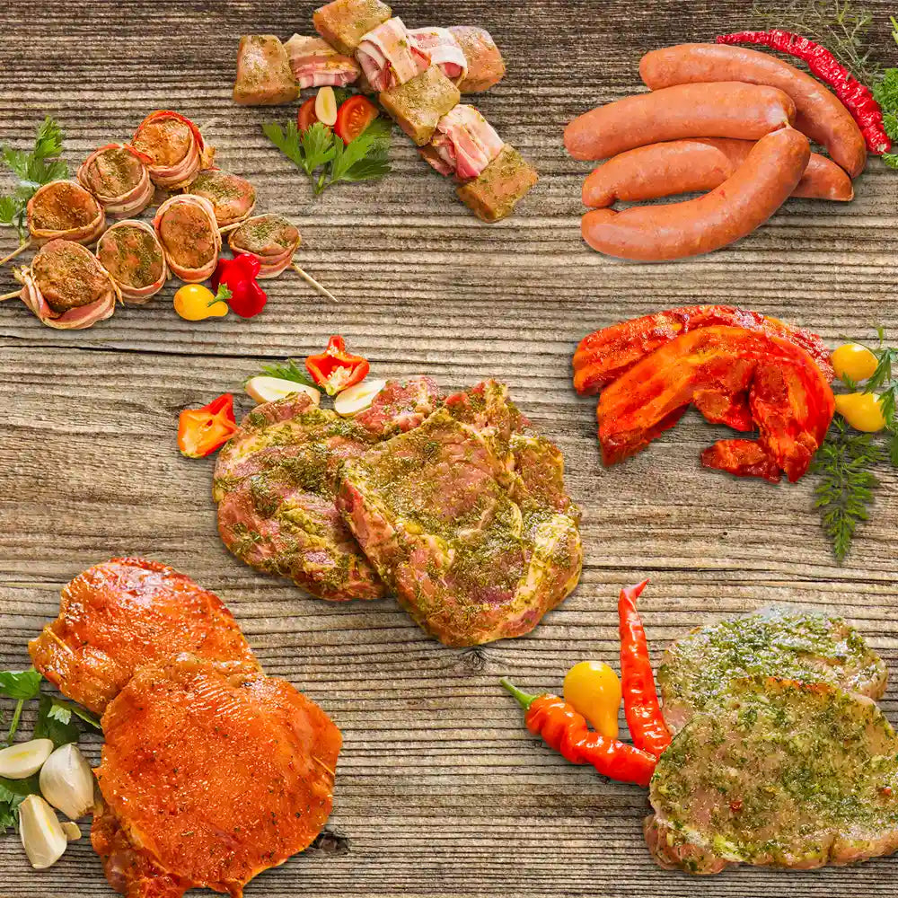 Grillpaket bunt gemischt