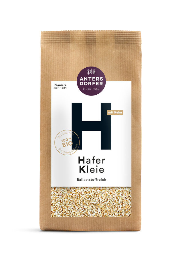 Bio Hafer Kleie (mit Keim) 500g