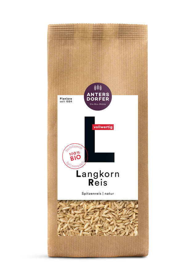 Bio Langkorn Reis natur (Spitzenreis) 1kg