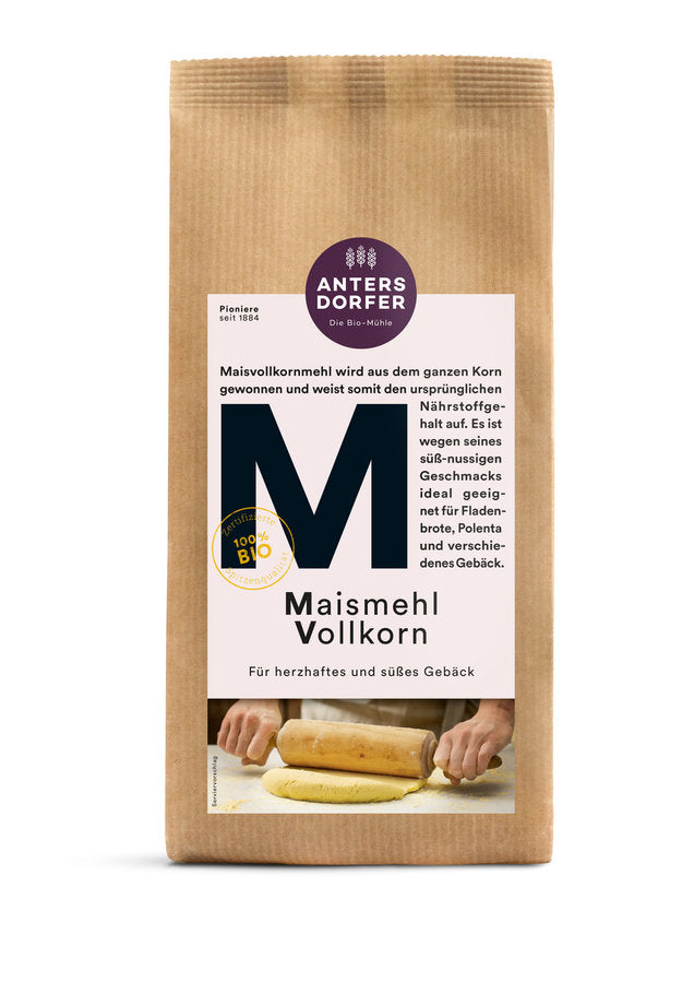 Bio Maismehl Vollkorn 500g