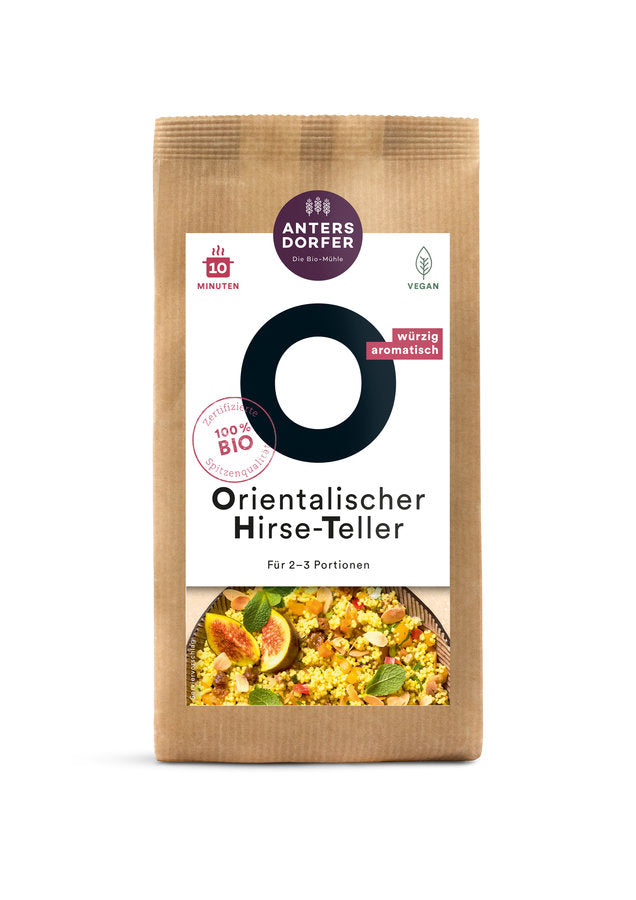 Bio Orientalischer Hirse-Teller 150g