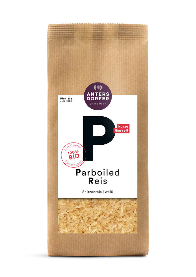 Bio Parboiled Reis weiß (Spitzenreis) 1kg