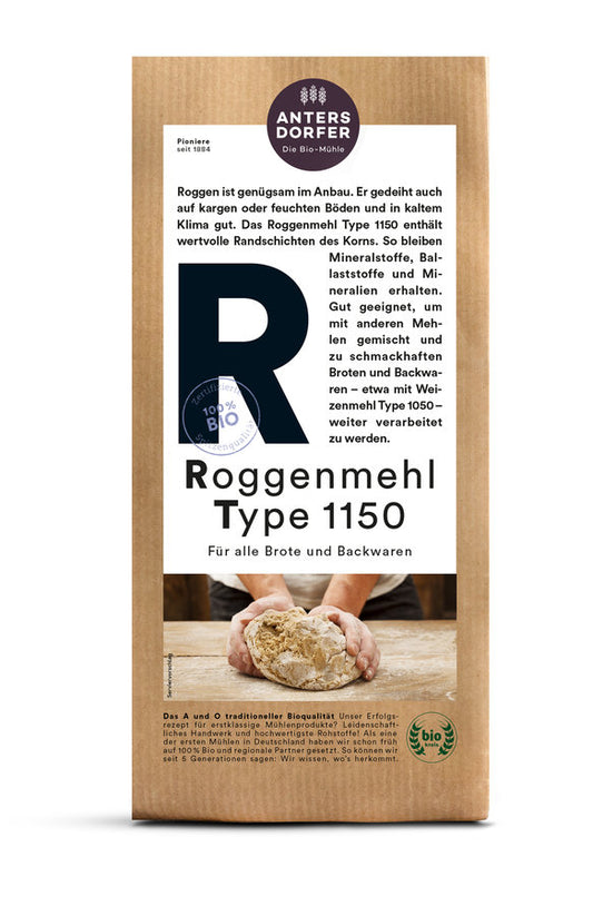 Bio Roggenmehl Type 1150 1kg