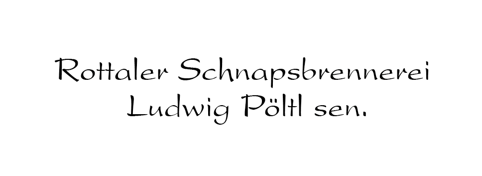 Rottaler Schnapsbrennerei Logo Text