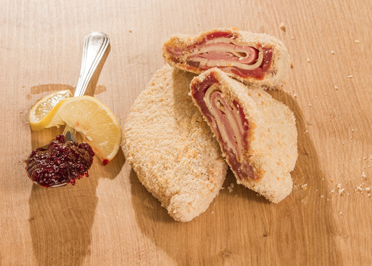 Cordon Bleu gefüllt paniert (Schwein)