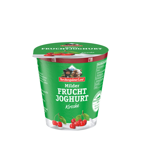 Berchtesgadener Land Milder Fruchtjoghurt 3,5% - Kirsche