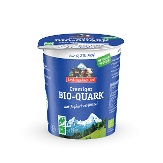 Berchtesgadener Land Cremiger Bio-Quark 0,2% Fett