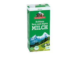 Berchtesgadener Land Haltbare Berg- & Alpenmilch 1,5% 1l