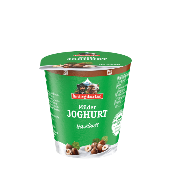 Berchtesgadener Land Milder Fruchtjoghurt 3,5% - Haselnuss