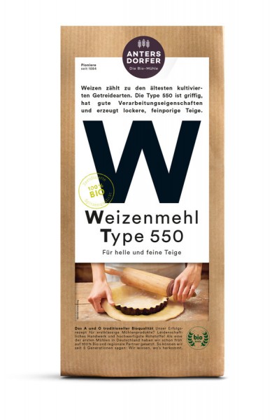 Bio Weizenmehl Type 550 1kg