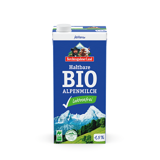 Berchtesgadener Land Frische Bio-Alpenmilch 1,5% 1l - laktosefrei