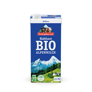 Berchtesgadener Land Haltbare Bio-Alpenmilch 1,5% 1l