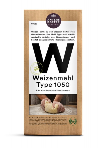 Bio Weizenmehl Type 1050 2,5kg